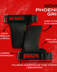 Kit Phoenix Grip + Munhequeira Comfort + 2un. Thumb Tape - Redline RDLN